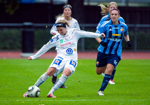 Louise Fors, Linköping och Natalia Rickne, Djurgården