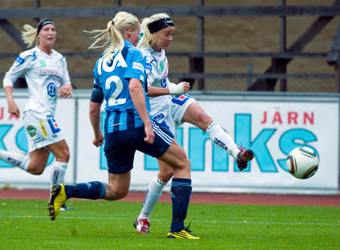 Elin Cederroos,  Djurgården och Josefine Öqvist,