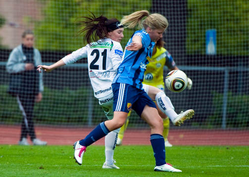 Maja Krantz, Linköping och Klara Lindberg, Djurgården