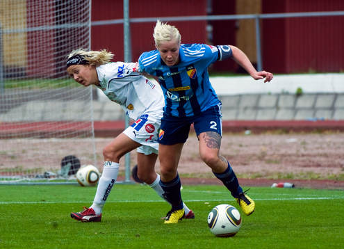 Josefine Öqvist, Linköping och Elin Cederroos,