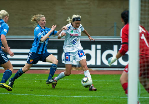 Matilda Mörn, Djurgården och Josefine Öqvist, Linköping