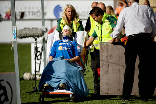 Kristina Wiklund, Sunnanå. Skada