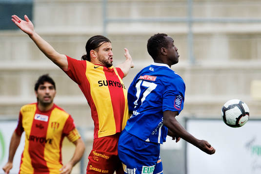 Haris Skenderovic, Syrianska, och Oliver Karekezi, Öster