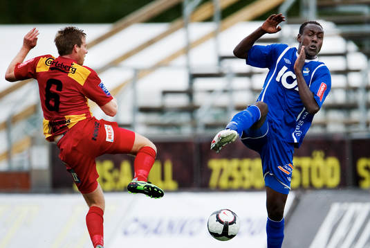 Joakim Hagernäs, Syrianska, och Oliver Karekezi, Öster