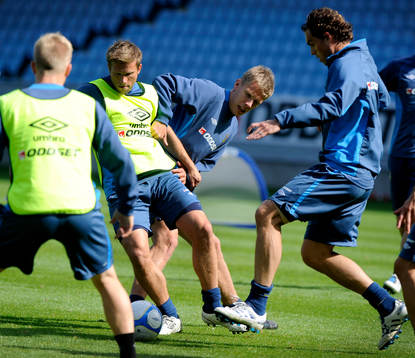 Anders Svensson, Pontus Wernbloom och Johan Elmander