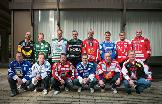 Bläddra bland fler bilder av Ishockey, Allsvenskan, Upptaktsträff