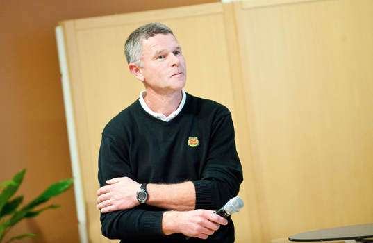Upptaktsträff med Hockeyallsvenskan. Harald Lückner,
