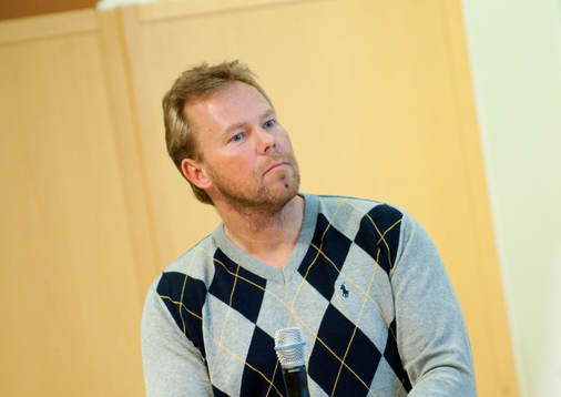 Upptaktsträff med Hockeyallsvenskan. Mikael Tisell,