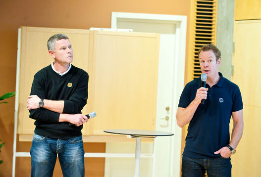 Upptaktsträff med Hockeyallsvenskan. Harald Lückner,