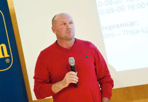 Upptaktsträff med Hockeyallsvenskan. Peter Andersson,