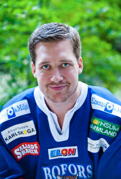 Upptaktsträff med Hockeyallsvenskan. Sam Hallam, tränare