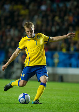 Bläddra bland fler bilder av Fotboll, EM-kval, Sverige - San Marino: