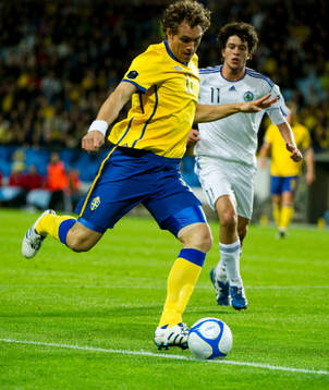 Johan Elmander, Sverige