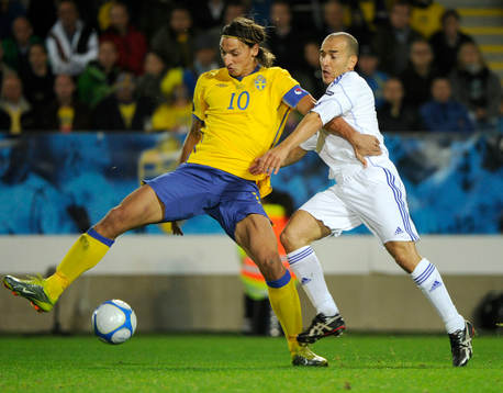 Zlatan Ibrahimovic gör 1-0