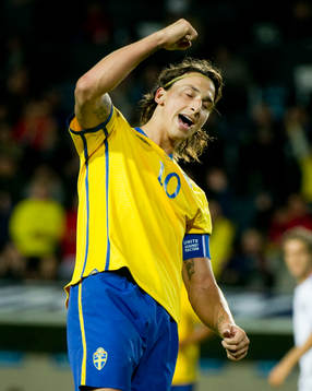 Zlatan Ibrahimovic, Sverige jubel