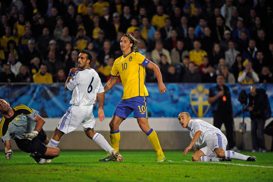 Zlatan Ibrahimovic, Sverige gör 1-0