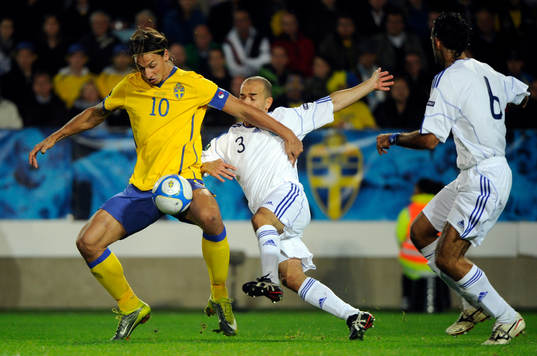 Zlatan Ibrahimovic, Sverige och Damiano Vannucci, San Marino