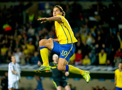 Zlatan Ibrahimovic, Sverige jubel