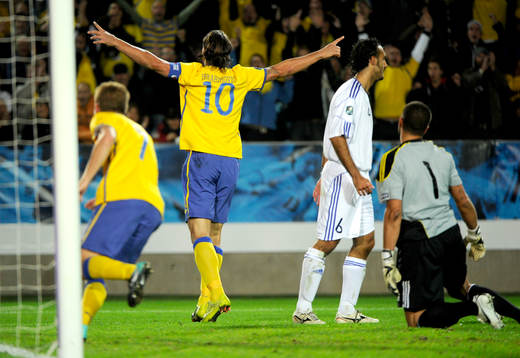 Zlatan Ibrahimovic jubel
