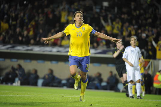 Zlatan Ibrahimovic, Sverige, jubel