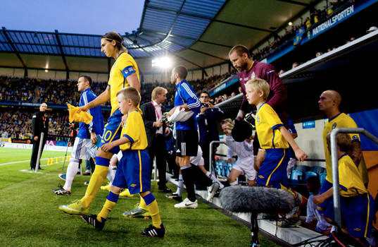 Zlatan Ibrahimovic, Sverige går in