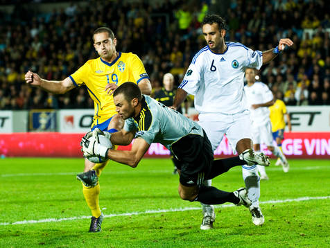 Emir Bajrami, Sverige mot Alessandro Della Valle och Aldo