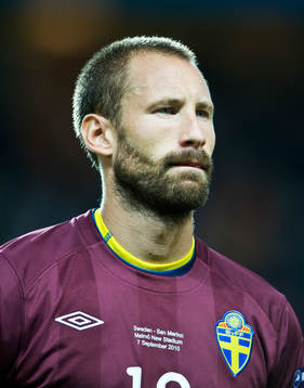 Johan Wiland, målvakt, porträtt