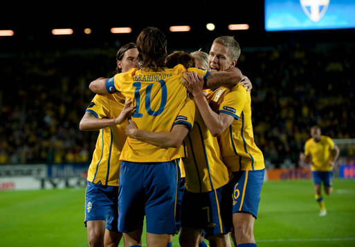 Zlatan Ibrahimovic, Sverige jubel