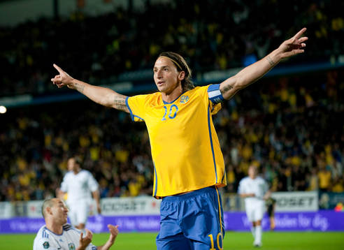 Zlatan Ibrahimovic, Sverige jubel