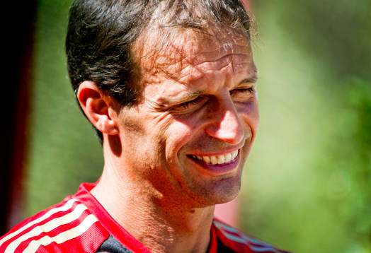 Massimiliano Allegri , tränare AC Milan
