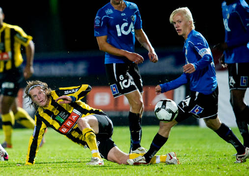 Erik Friberg, Häcken, Kristoffer Thydell, Halmstad