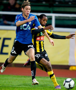 Emil Salomonsson, Halmstad, Rene Makondele, Häcken
