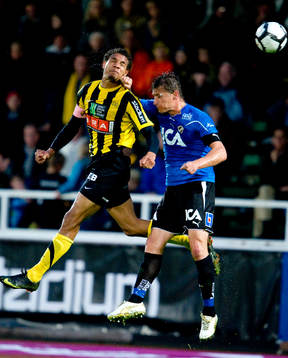 Mathias Ranégie, Häcken, Tomas Zvirgzdauskas, Halmstad