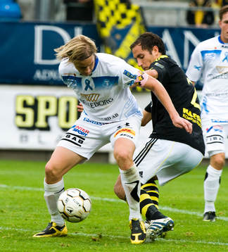 Andreas Drugge, Trelleborg och Niklas Backman, AIK