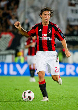 Fotboll, Italiensk, Serie A, Andrea Pirlo, Milan