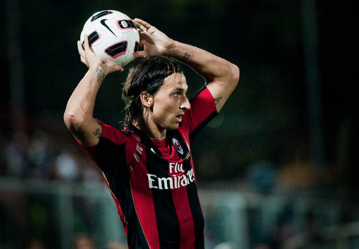 Zlatan Ibrahimovic, Milan. Inkast