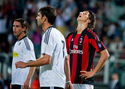Zlatan Ibrahimovic, Milan missad en straff, depp