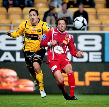 Stefan Ishizaki, Elfsborg, Peter Gitselov, Mjällby