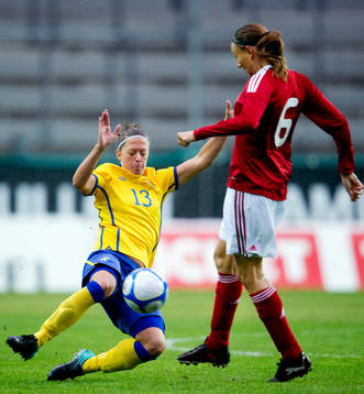 Lina Nilsson, Sverige, Mariann Gajhede Knudsen, Danmark