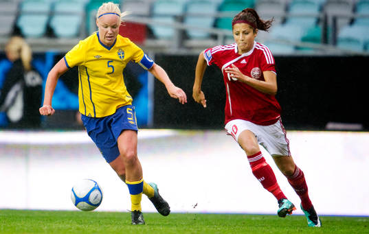 Caroline Seger, Sverige, Nadia Nadim, Danmark