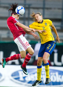 Nadia Nadim, Danmark, Charlotte Rohlin, Sverige