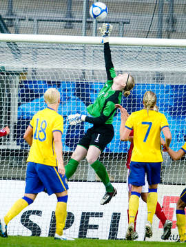 Hedvig Lindahl, målvakt, Sverige utboxning