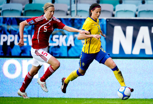 Janni Arnth Jensen, Danmark, Lotta Schelin, Sverige