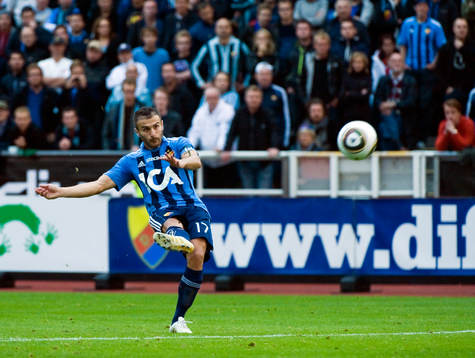 Sharbel Touma,  Djurgården kvitterar till 1-1