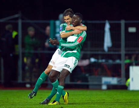Eldin Kozica, Väsby och Alagie Sosseh, Väsby, jubel,