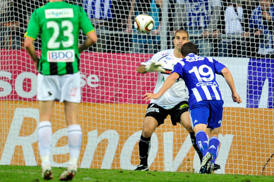 Hannes Stiller, Göteborg gör 1-0