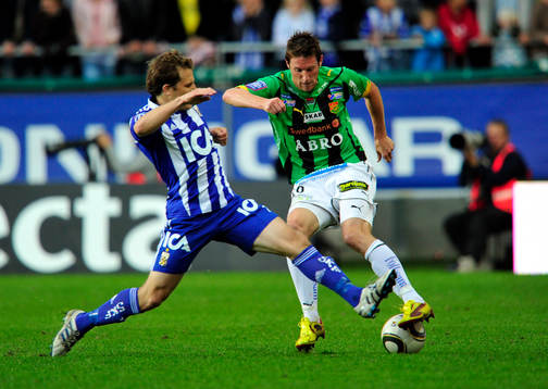 Tobias Hysén, Göteborg och Kenneth Gustafsson, Gais