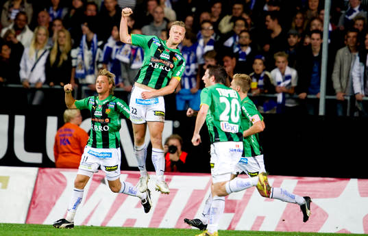 Björn Andersson, GAIS, jubel