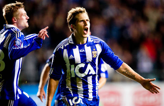 Tobias Hysén, Sebastian Eriksson, Göteborg jubel
