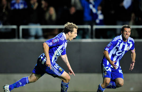 Tobias Hysén och Stefan Selakovic, Göteborg jubel